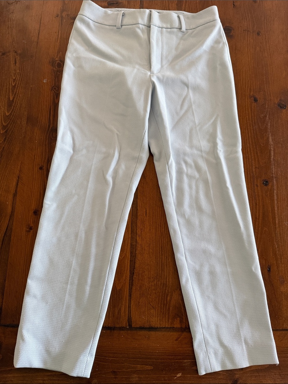 Club Monaco Pale Blue Slim Crop Capris